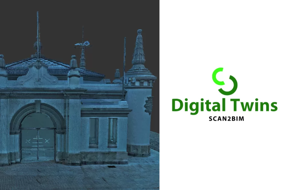 Escaneado y modelado digital para la rehabilitación del Palacete del Embarcadero en Santander, Cantabria